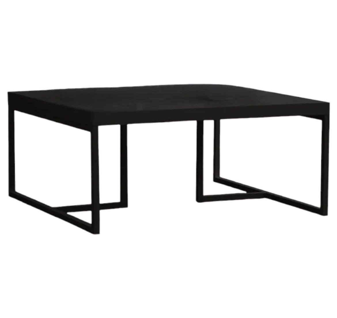 HAND MADE AXEL BLACK SCANDINAVIAN INSPIRED WOODEN COFFEE TABLE