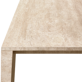 ELANA HAND CRAFTED ORGANIC TRAVERTINE COFFEE TABLE