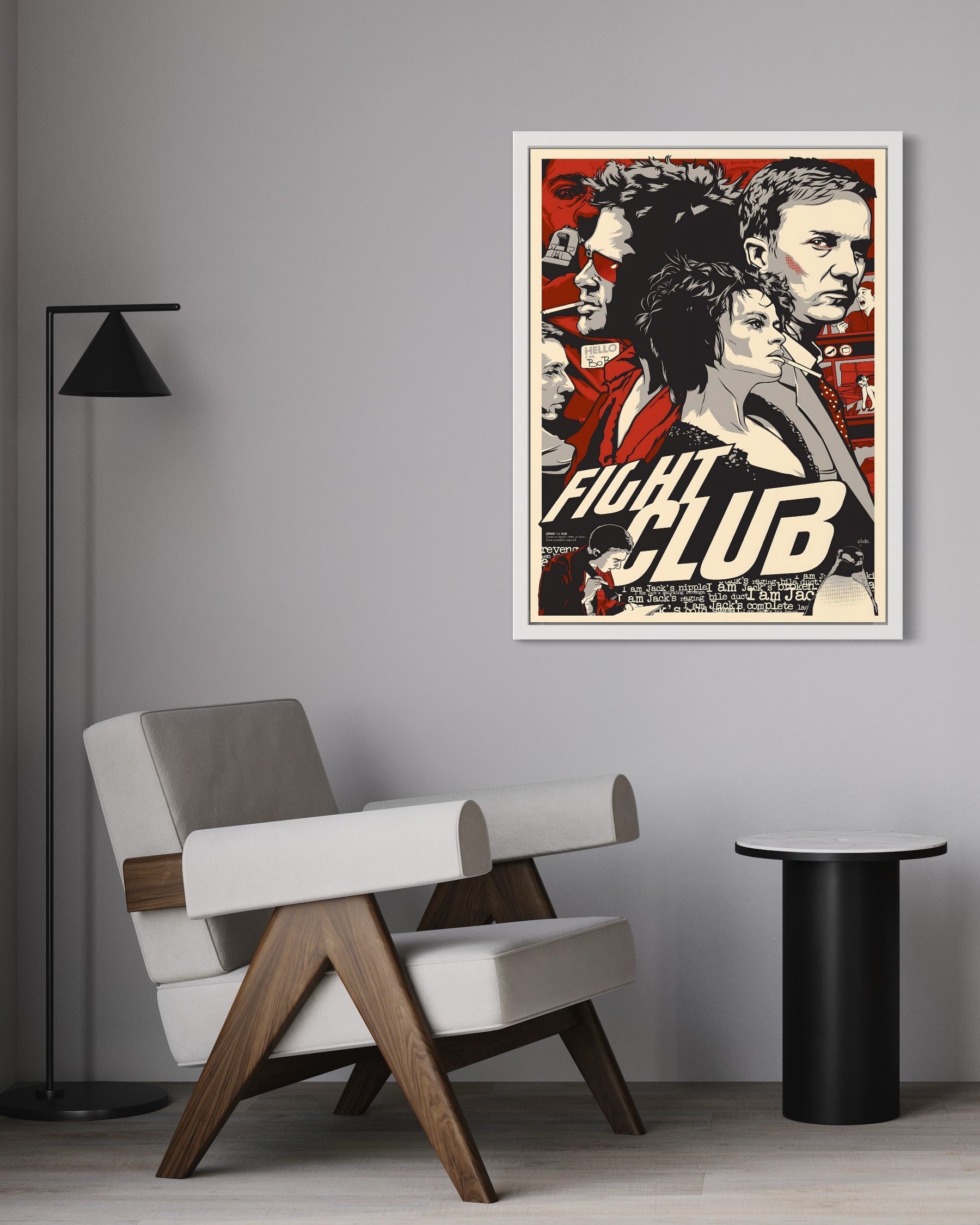 Fight Club wall art