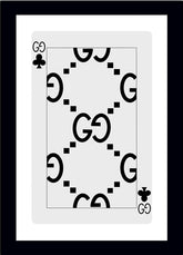 GG Playing Card Wall Art