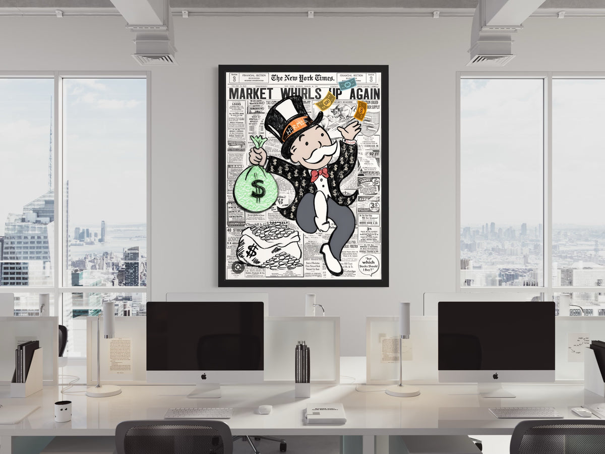 NEW YORK TIMES - CANVAS WALL ART