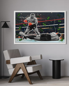 MIKE TYSON - CANVAS WALL ART