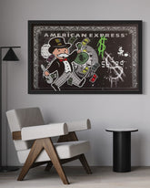 MONOPOLY EXPRESS - CANVAS WALL ART