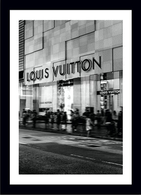 Louis Vuitton  Black and white photo wall, White aesthetic photography,  Black and white picture wall
