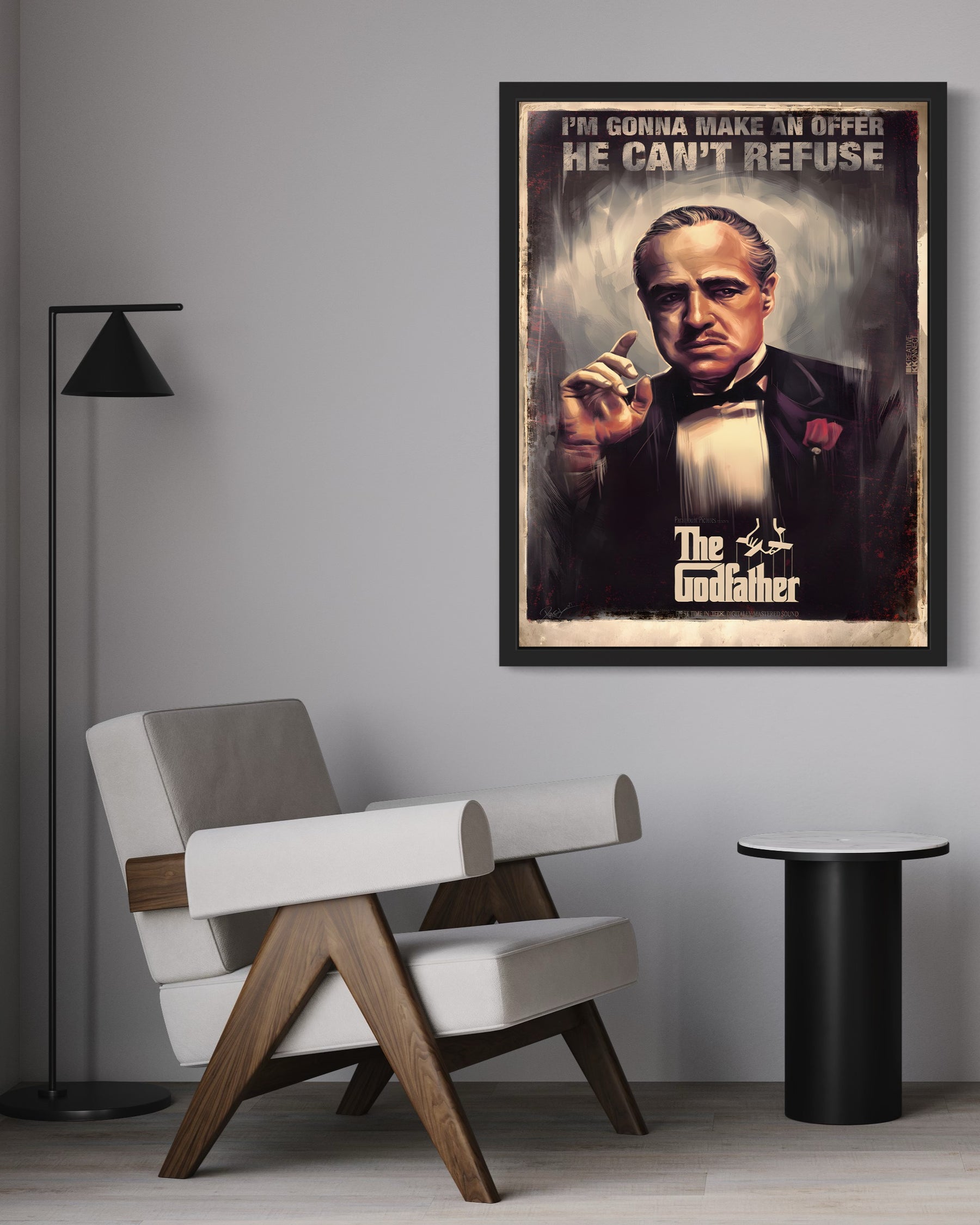 THE GODFATHER WALL ART