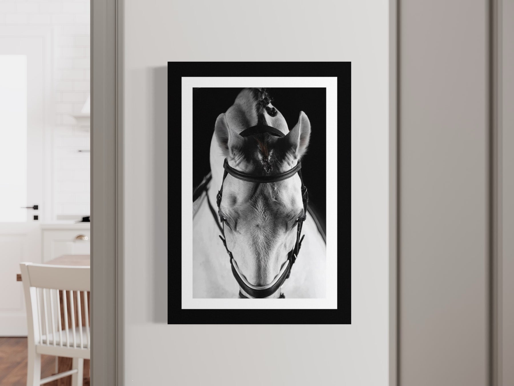 In The Shadows 1 of 2 - EQUESTRIAN CANVAS WALL ART