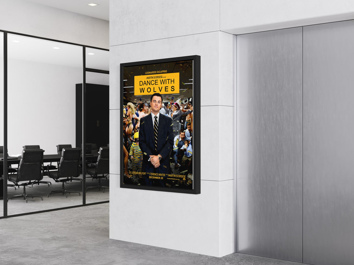 WOLF OF WALL STREET - CANVAS WALL ART